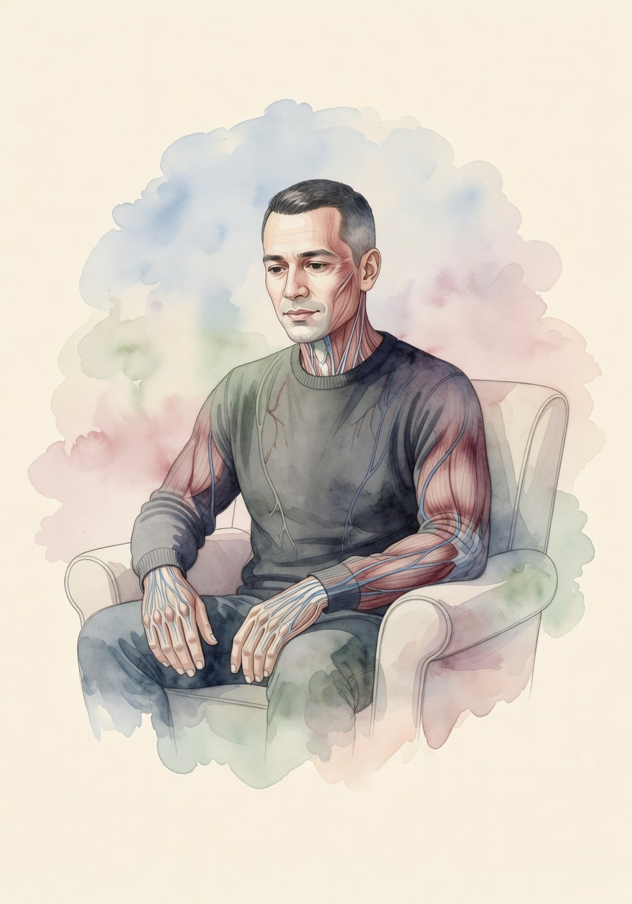 David In Armchair