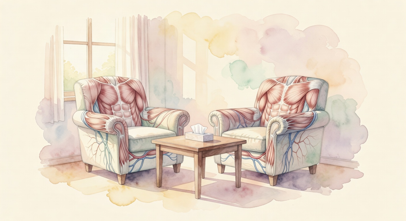 Two Chairs Facing
