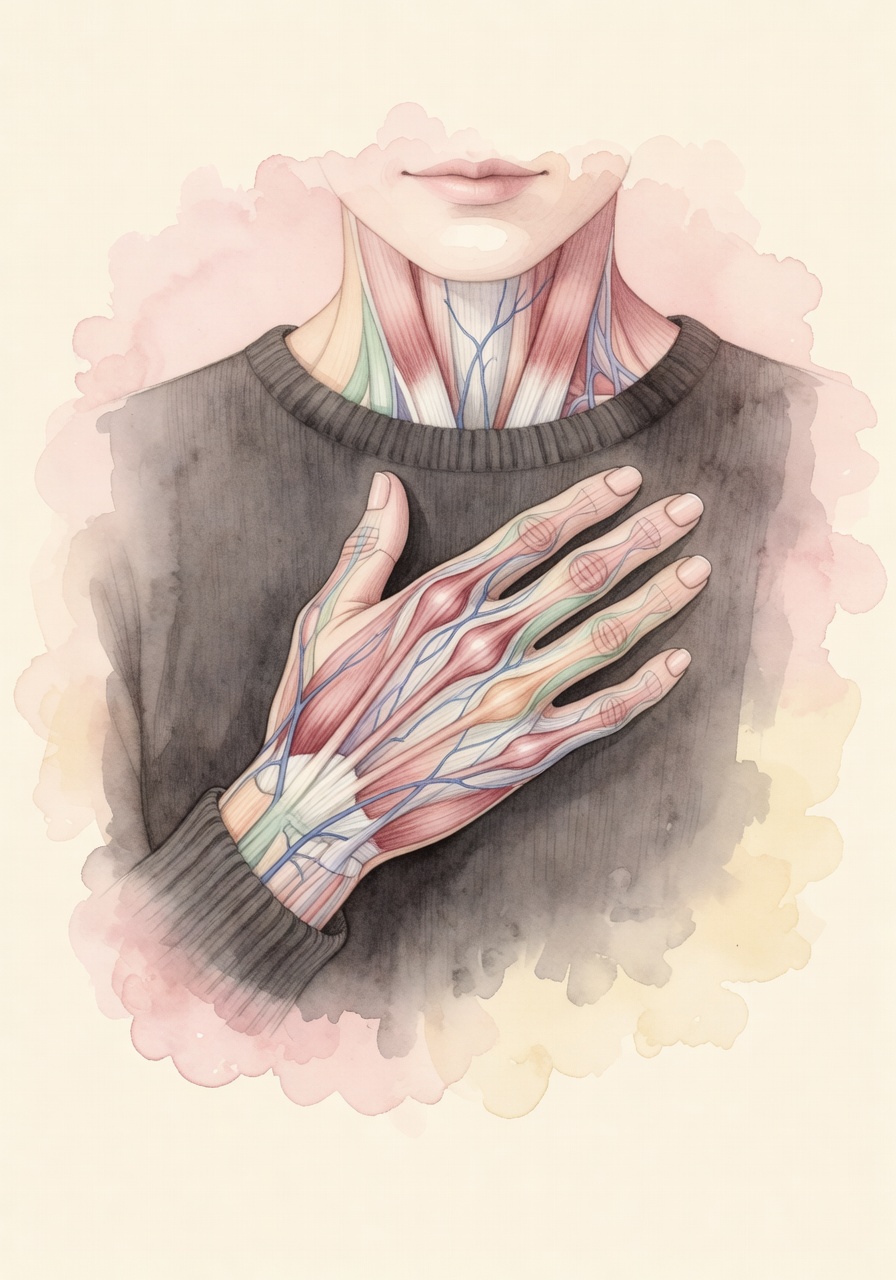 Hand On Chest