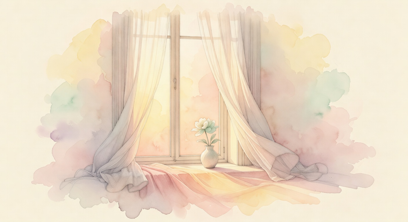 Sunrise Through Window