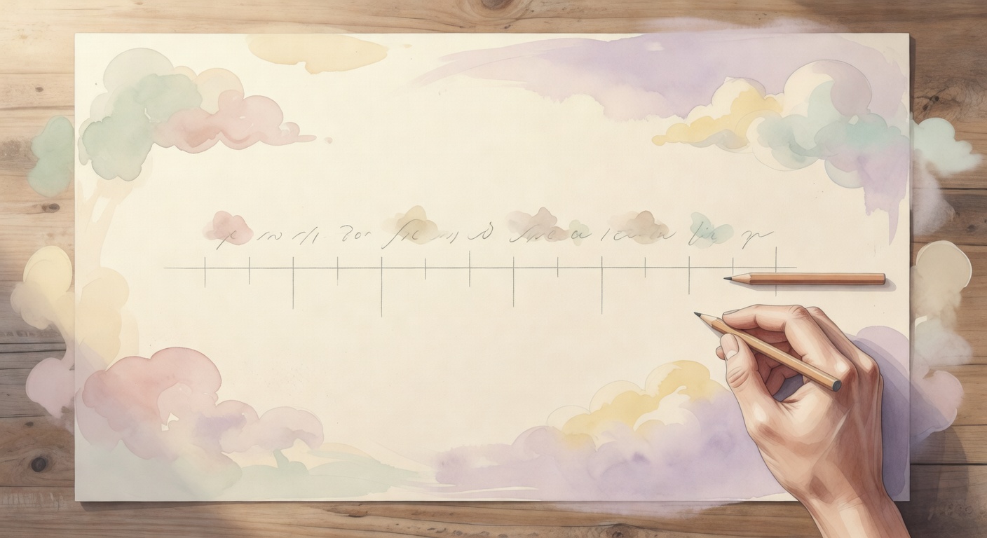 Timeline On Paper