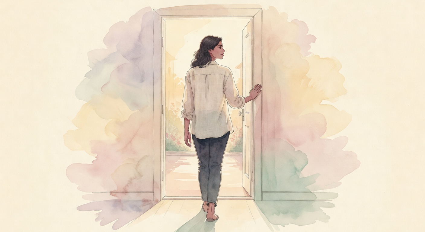 Maya Walking In Light